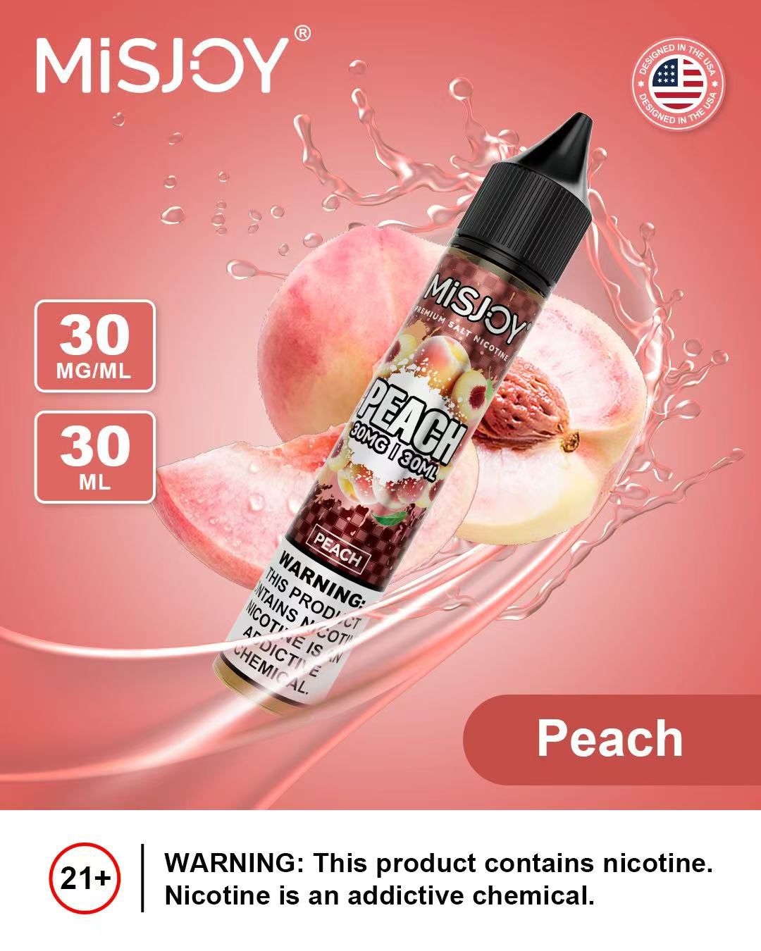 MISJOY Salt Nic 30ml E-Liquid