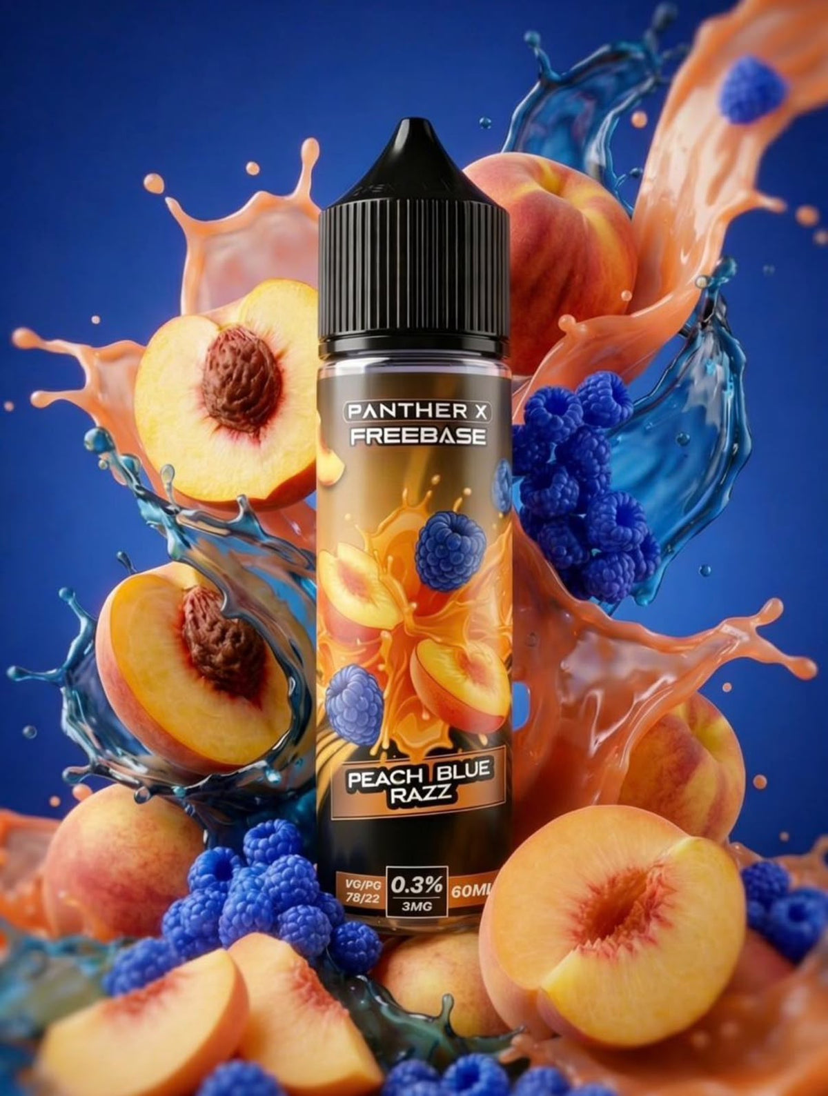 Dr Vapes Panther X Freebase 60ml 3mg Nicotine Vape Juice