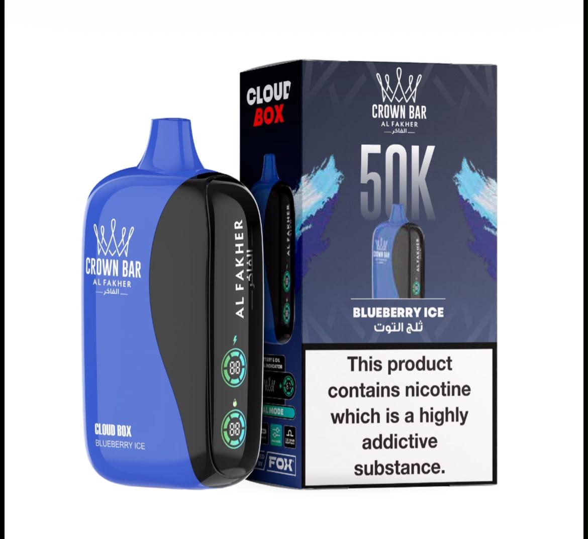 Al Fakher Crown Bar 50K Cloud Box 50000 Puffs