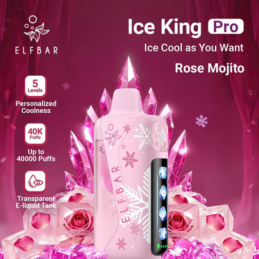 Elf Bar Ice King Pro 40,000 Puffs Disposable Vape