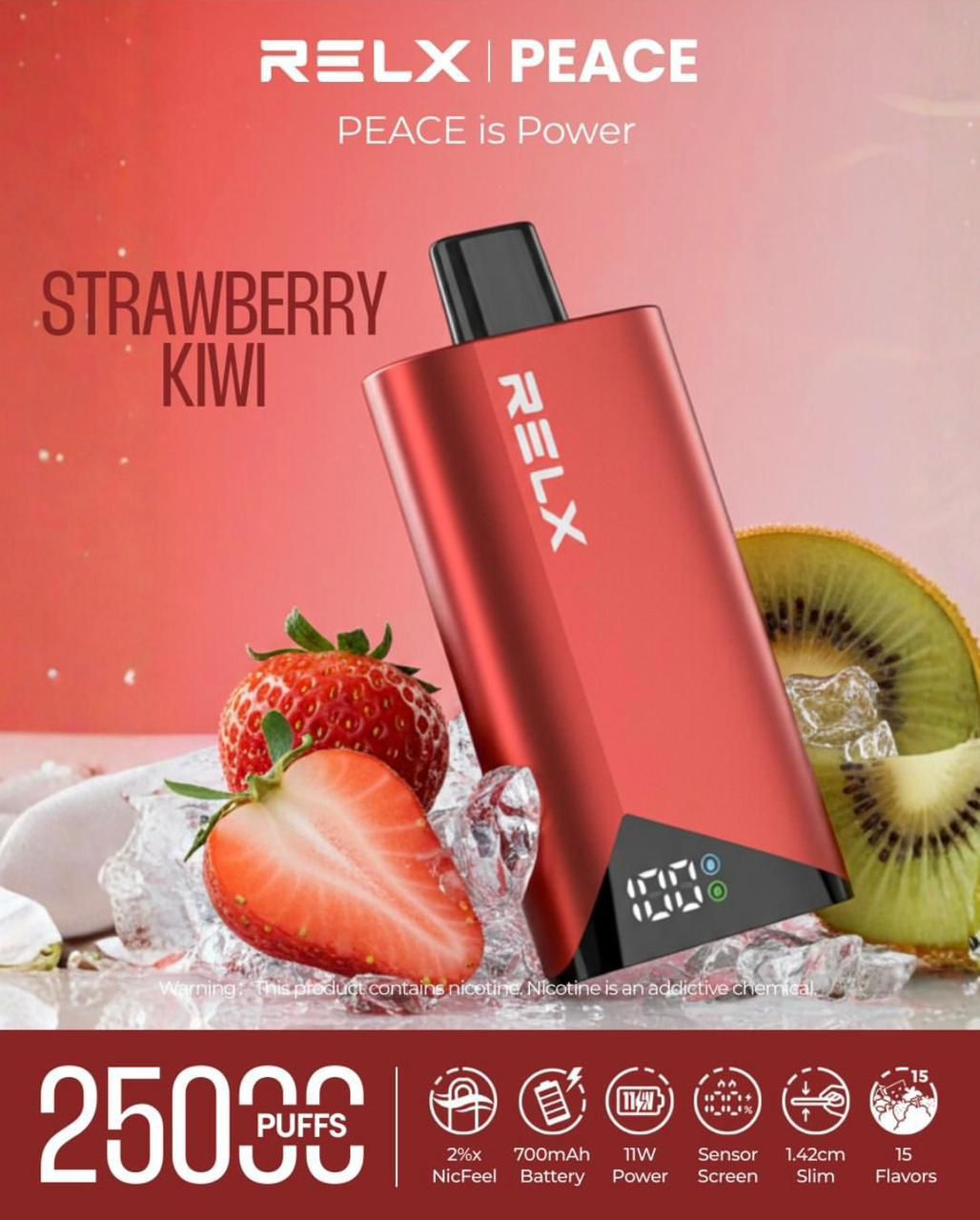 Relx Peace 25000 Puffs Disposable Vape