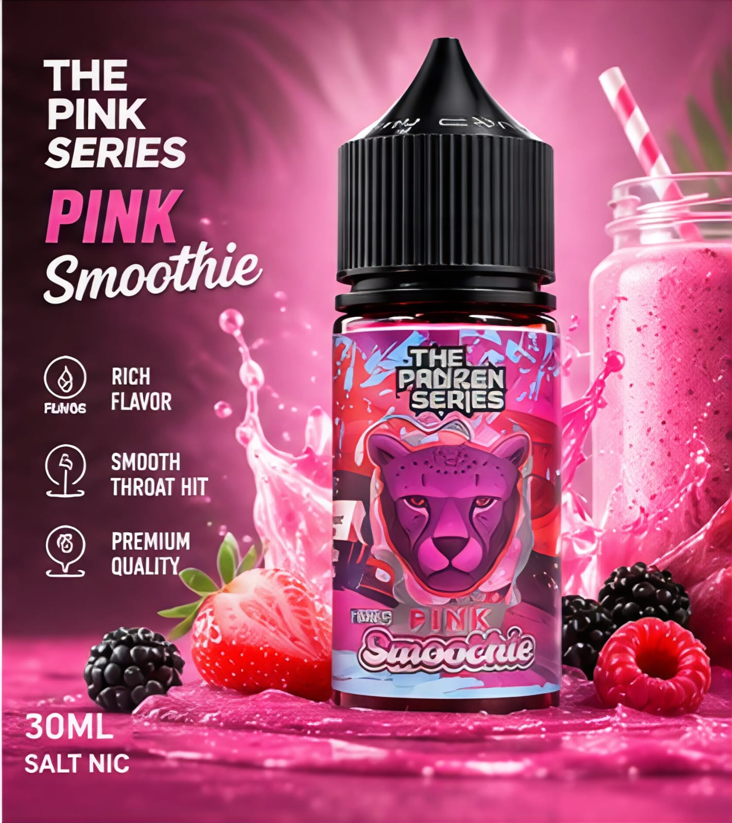 The Panther Series by Dr. Vapes (30mg / 50mg) Saltnic E-Liquid 30ml
