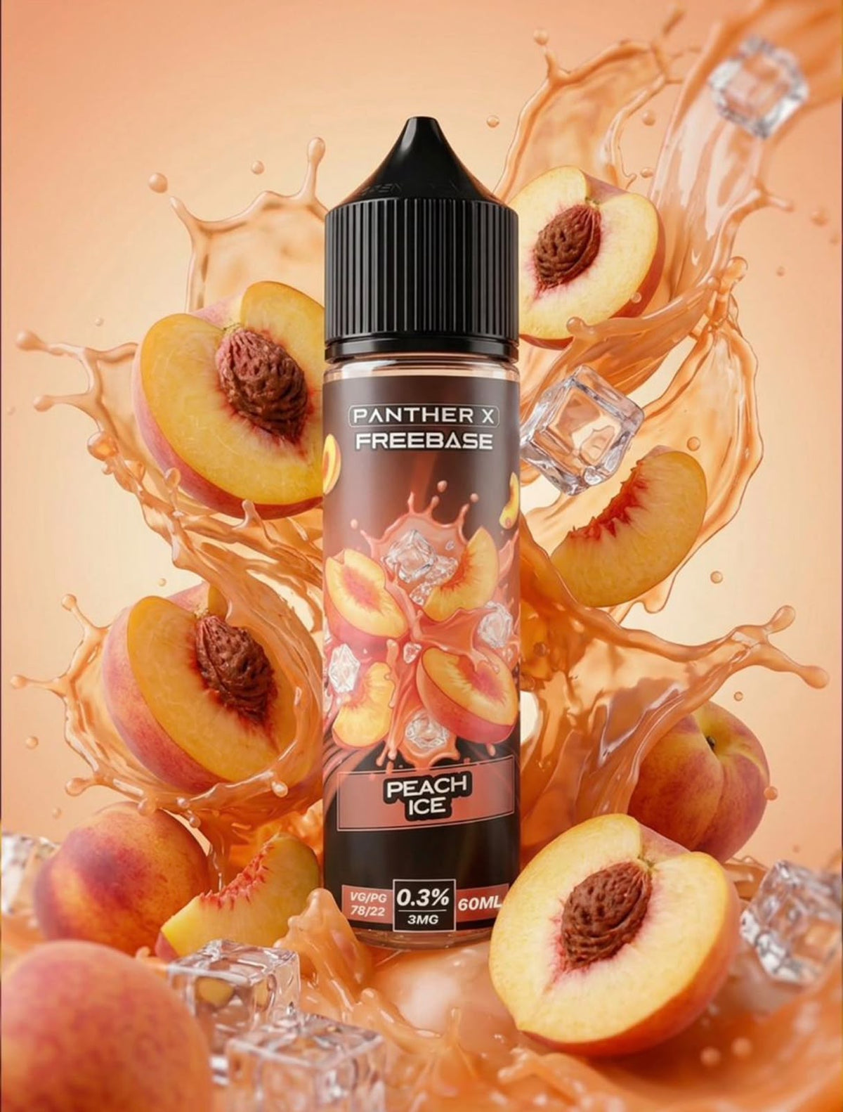 Dr Vapes Panther X Freebase 60ml 3mg Nicotine Vape Juice