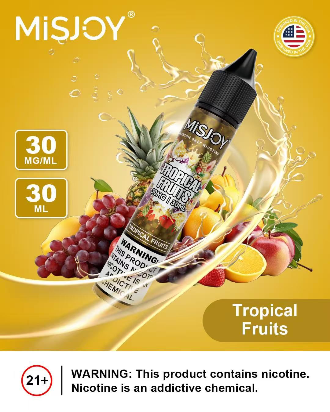MISJOY Salt Nic 30ml E-Liquid