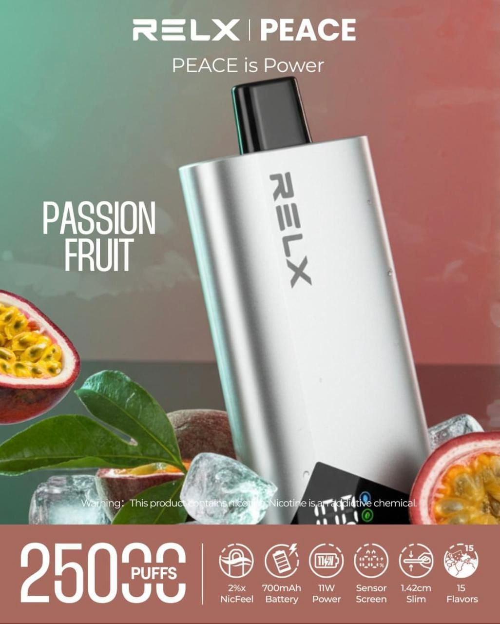 Relx Peace 25000 Puffs Disposable Vape