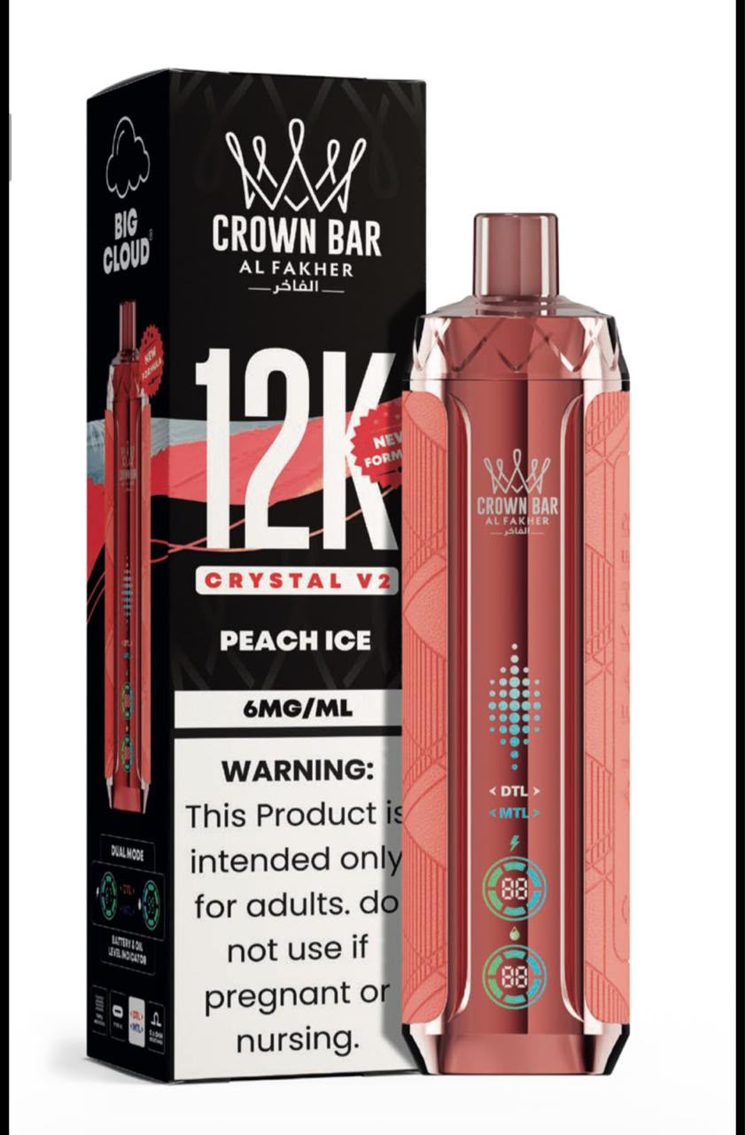 Al Fakher Crown Bar (Crystal V2) 12000 Puffs Disposable Vape