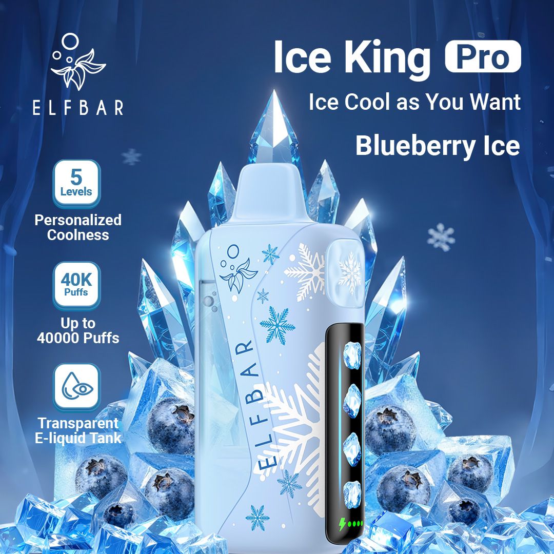 Elf Bar Ice King Pro 40,000 Puffs Disposable Vape