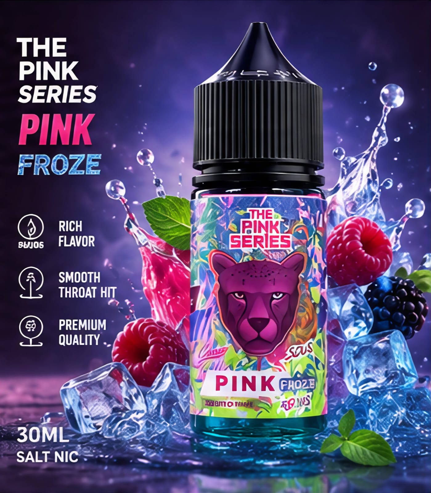 The Panther Series by Dr. Vapes (30mg / 50mg) Saltnic E-Liquid 30ml