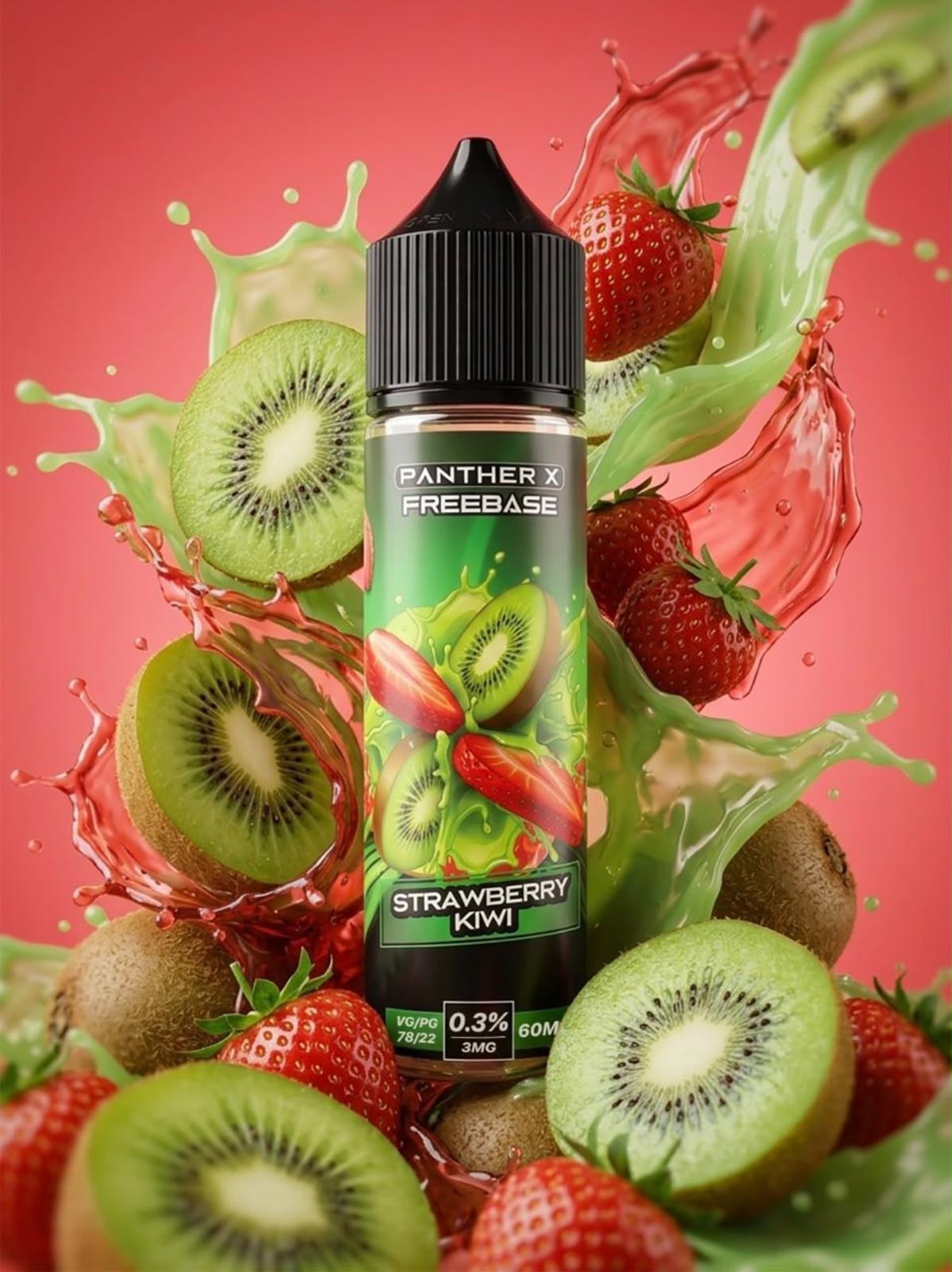 Dr Vapes Panther X Freebase 60ml 3mg Nicotine Vape Juice