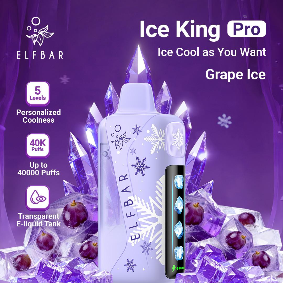Elf Bar Ice King Pro 40,000 Puffs Disposable Vape