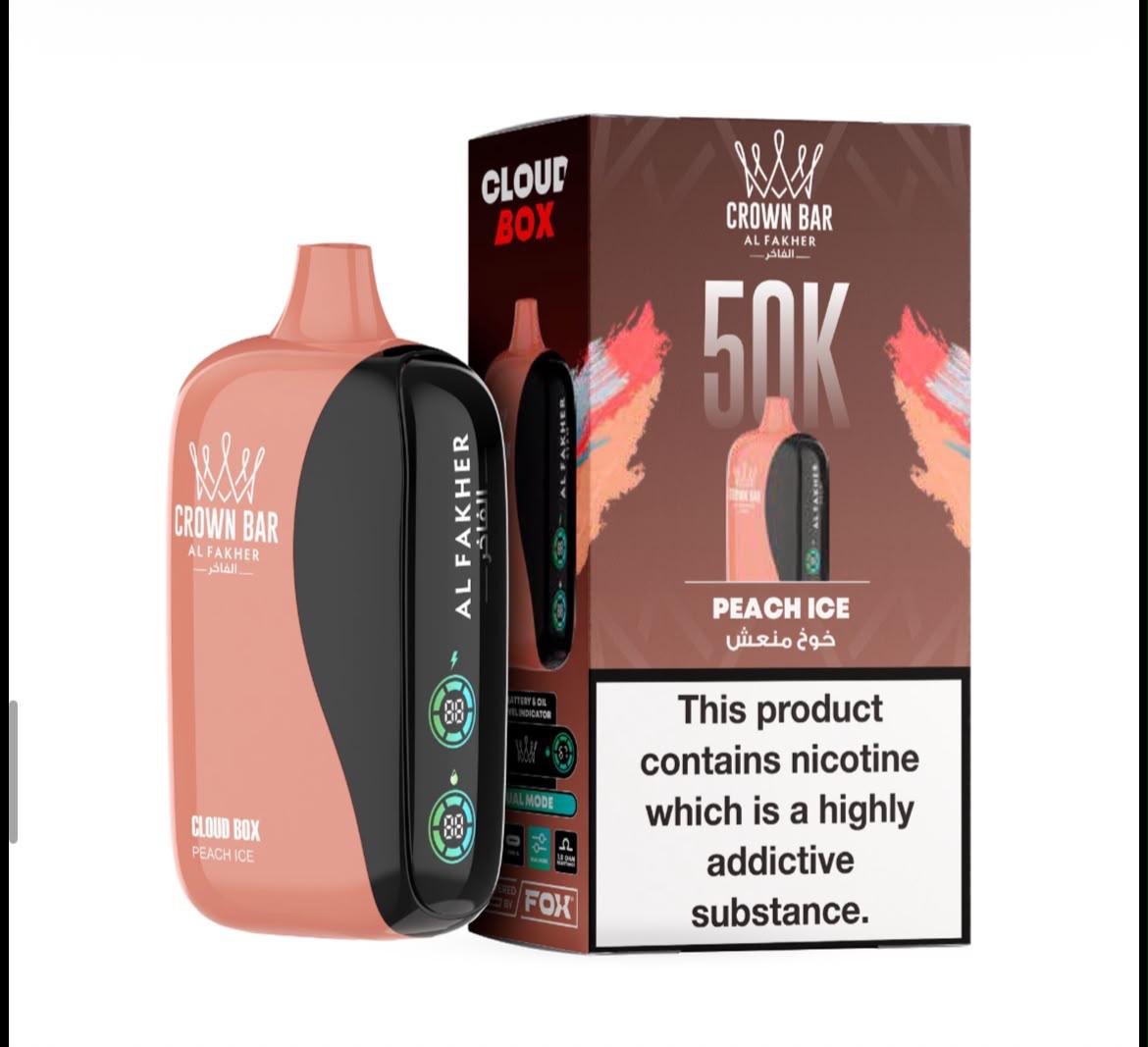 Al Fakher Crown Bar 50K Cloud Box 50000 Puffs