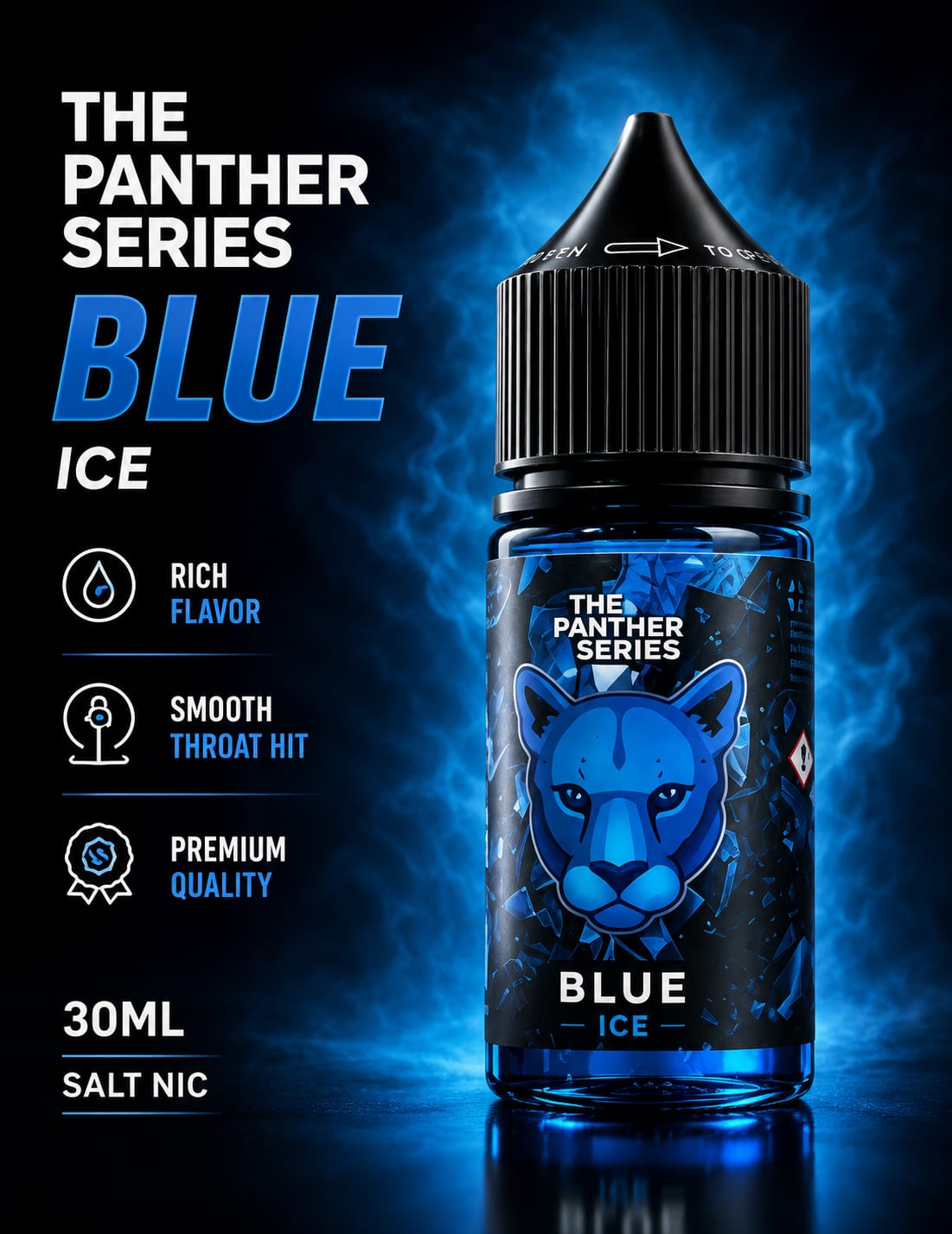 The Panther Series by Dr. Vapes (30mg / 50mg) Saltnic E-Liquid 30ml