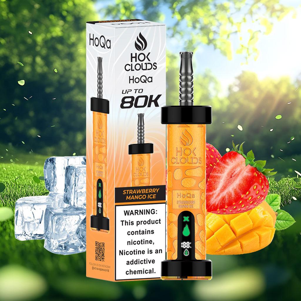 Hoqa 80K Puffs Hok Clouds Hookah Disposable Vape