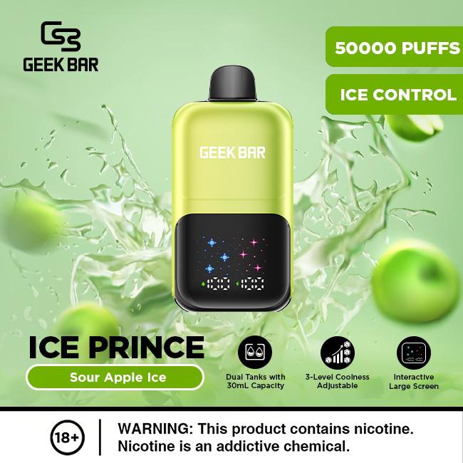 Geek Bar Ice Prince 50000 Puffs Disposable Vape