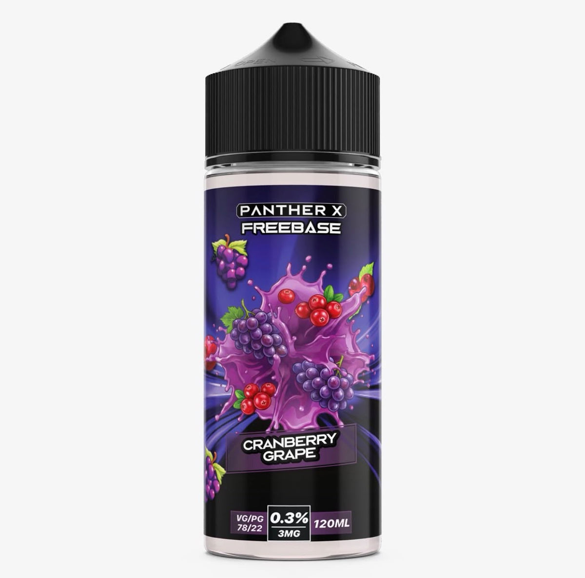 Dr Vapes Panther X Freebase 120ml 3mg
