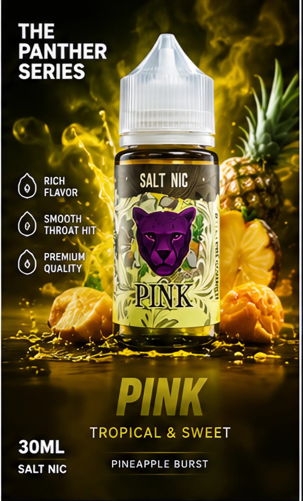 The Panther Series by Dr. Vapes (30mg / 50mg) Saltnic E-Liquid 30ml