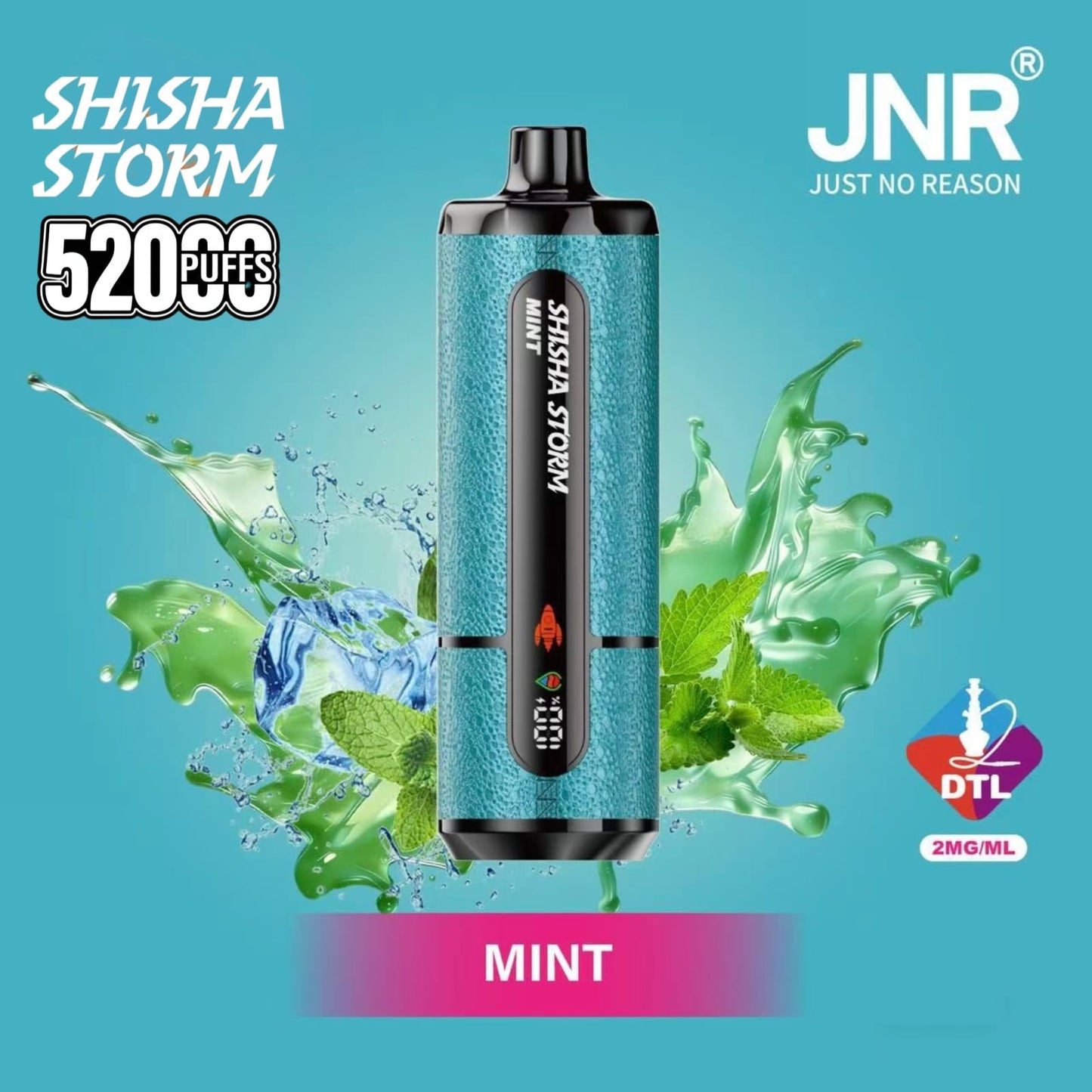 Jnr Shisha Storm 52000 Puffs Disposable Vape