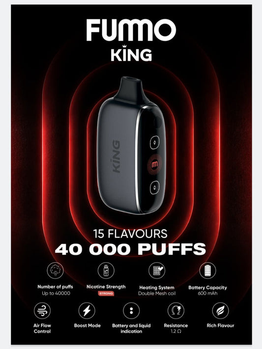 FUMMO King 40,000 Puffs Disposable Vape