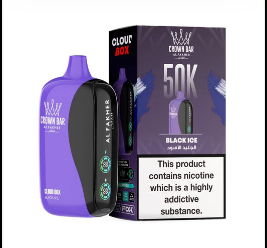 Al Fakher Crown Bar 50K Cloud Box 50000 Puffs