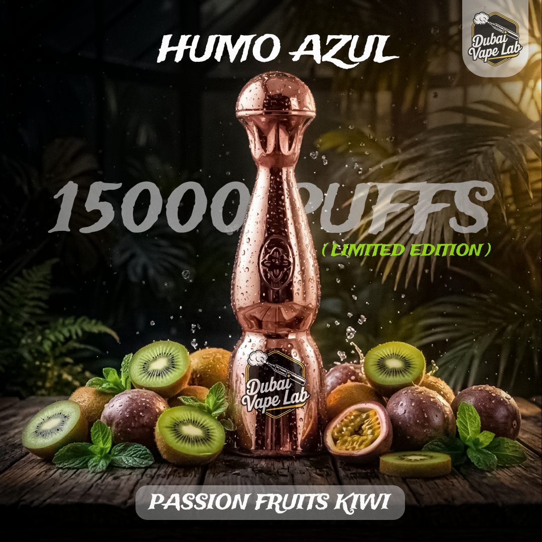Humo Azul 15000 Puffs Vape Pen In Dubai Rechargeable, Low Nicotine. Dubai Vape Lab Humo Azul 15000 Puffs Vape Pen In Dubai Rechargeable, Low Nicotine. Dubai Vape Lab