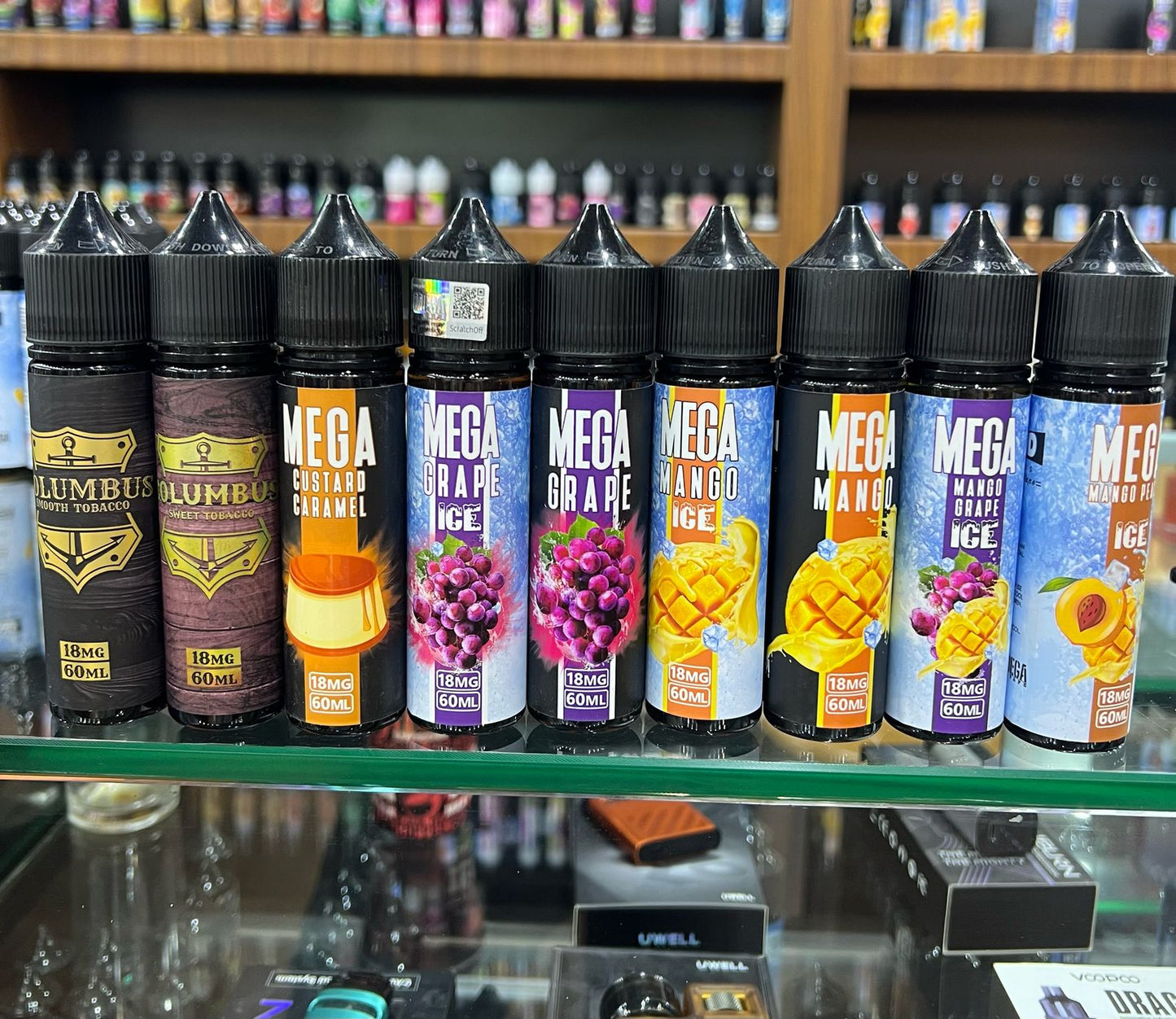 Mega Vape Juice 60ml (18mg) E-Liquid