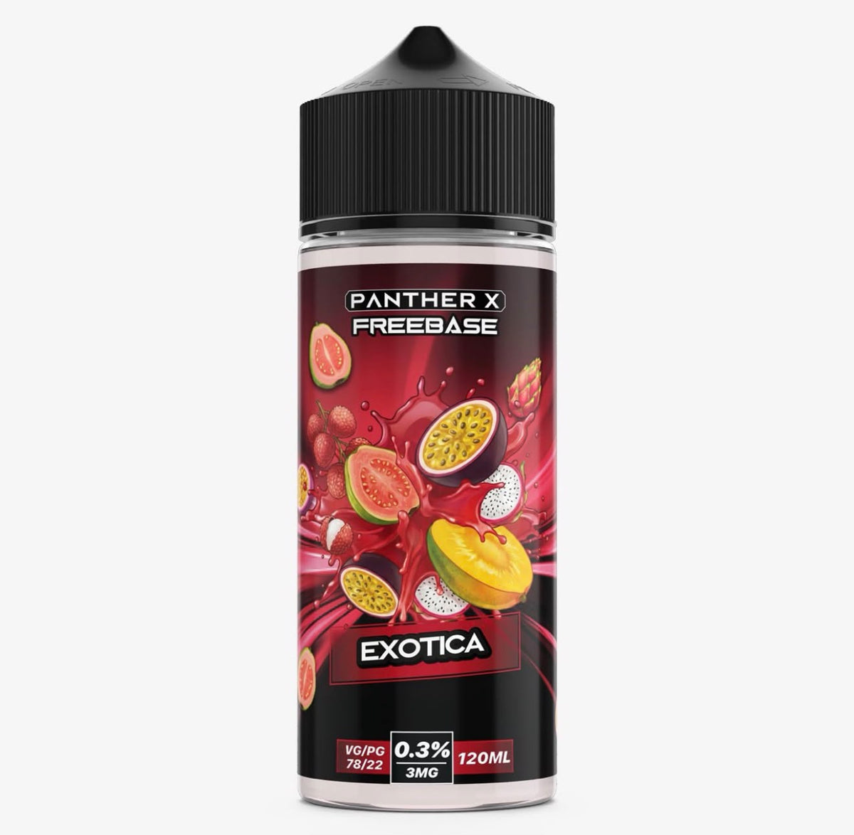 Dr Vapes Panther X Freebase 120ml 3mg