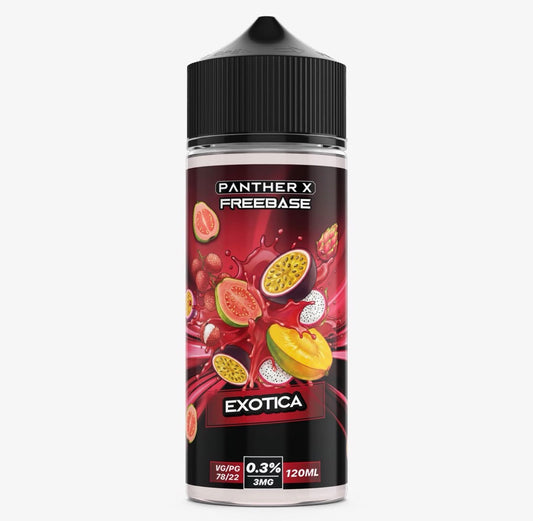 Dr Vapes Panther X Freebase 120ml 3mg