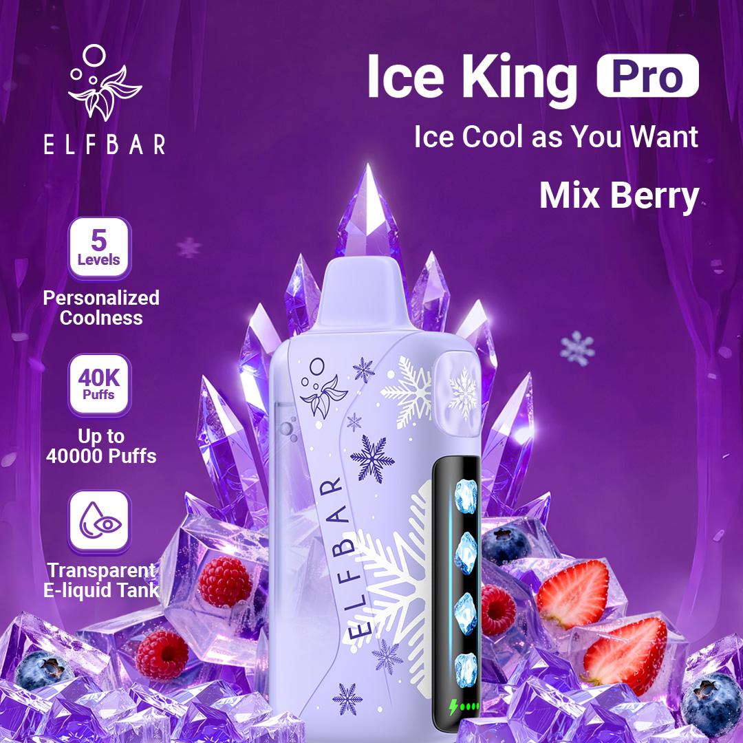 Elf Bar Ice King Pro 40,000 Puffs Disposable Vape