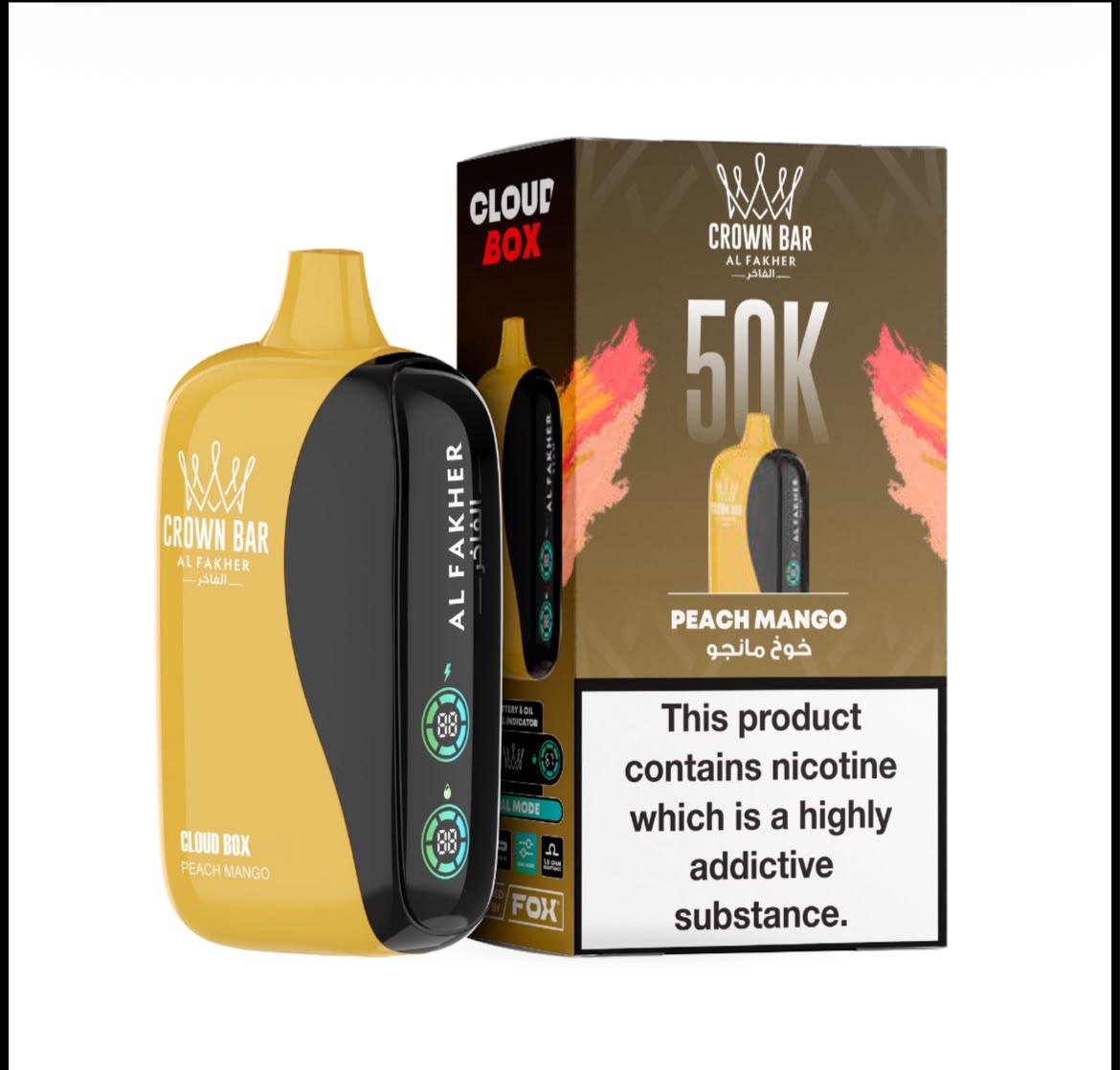 Al Fakher Crown Bar 50K Cloud Box 50000 Puffs
