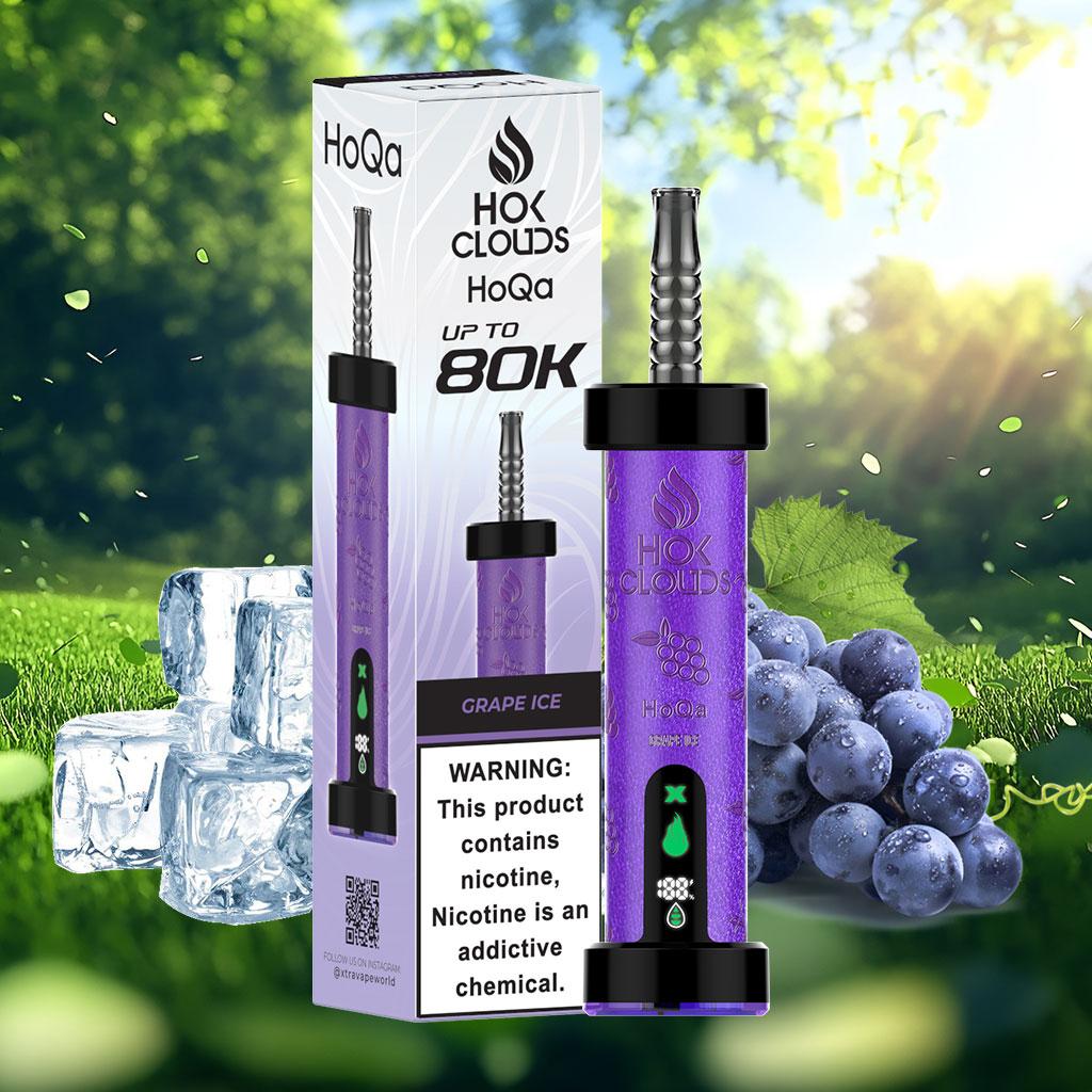 Hoqa 80K Puffs Hok Clouds Hookah Disposable Vape
