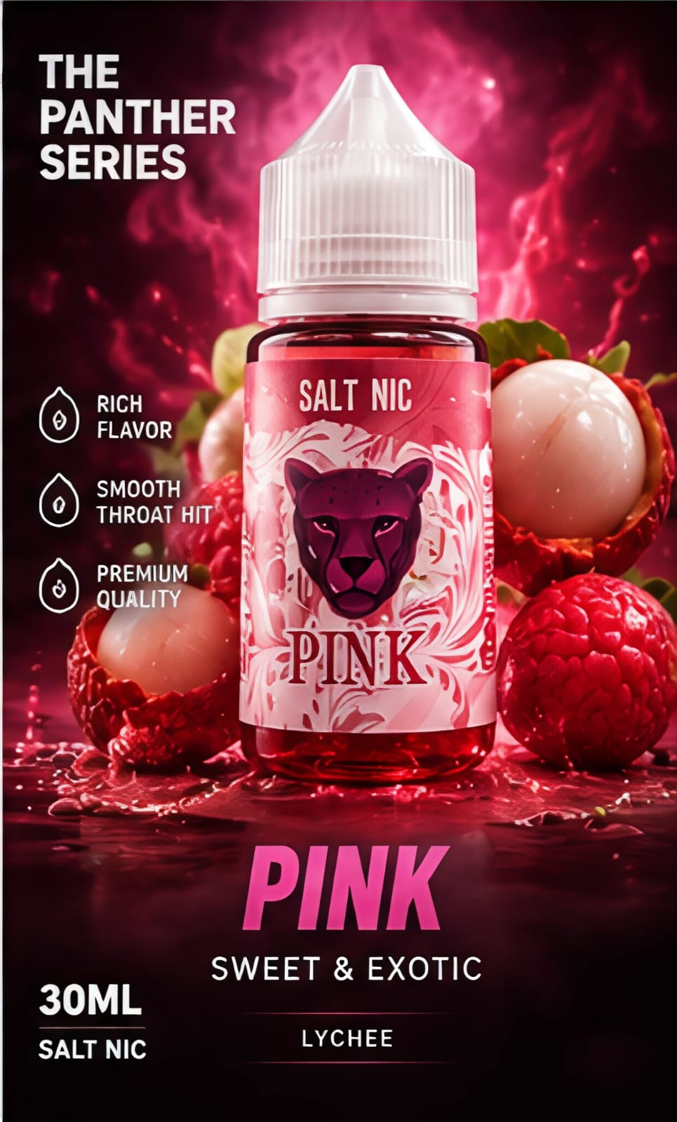 The Panther Series by Dr. Vapes (30mg / 50mg) Saltnic E-Liquid 30ml