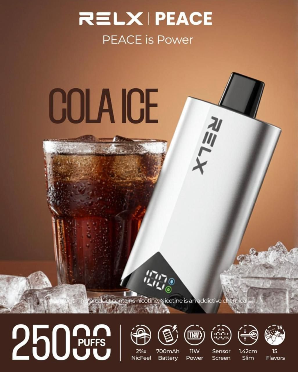 Relx Peace 25000 Puffs Disposable Vape