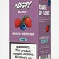 Nasty Burst 3mg 60ml Freebase E-Liquid