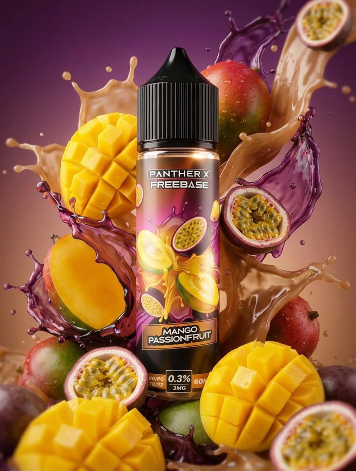 Dr Vapes Panther X Freebase 60ml 3mg Nicotine Vape Juice