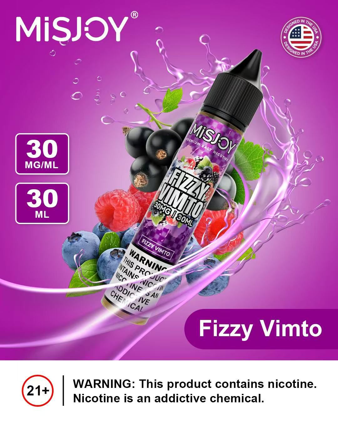 MISJOY Salt Nic 30ml E-Liquid