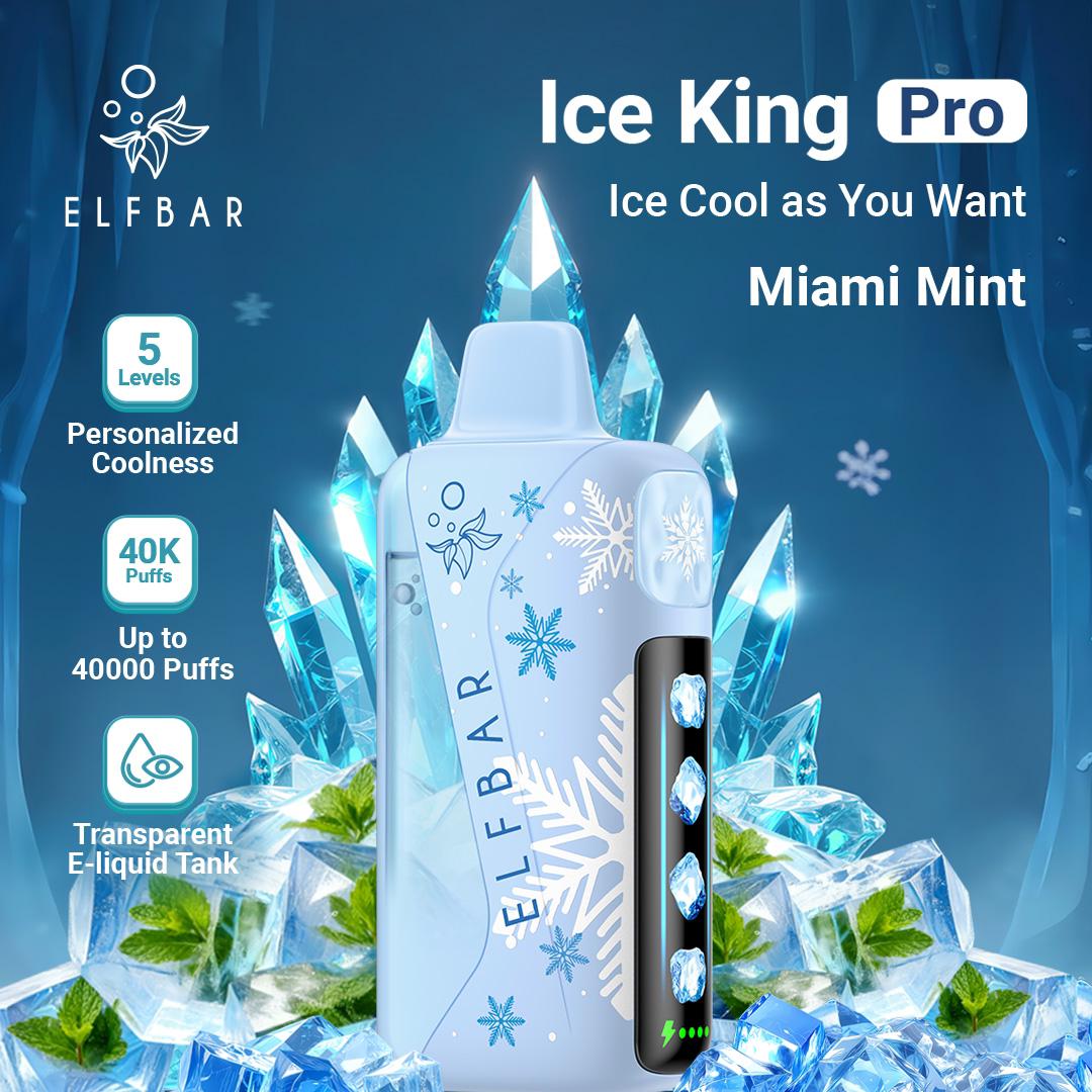 Elf Bar Ice King Pro 40,000 Puffs Disposable Vape