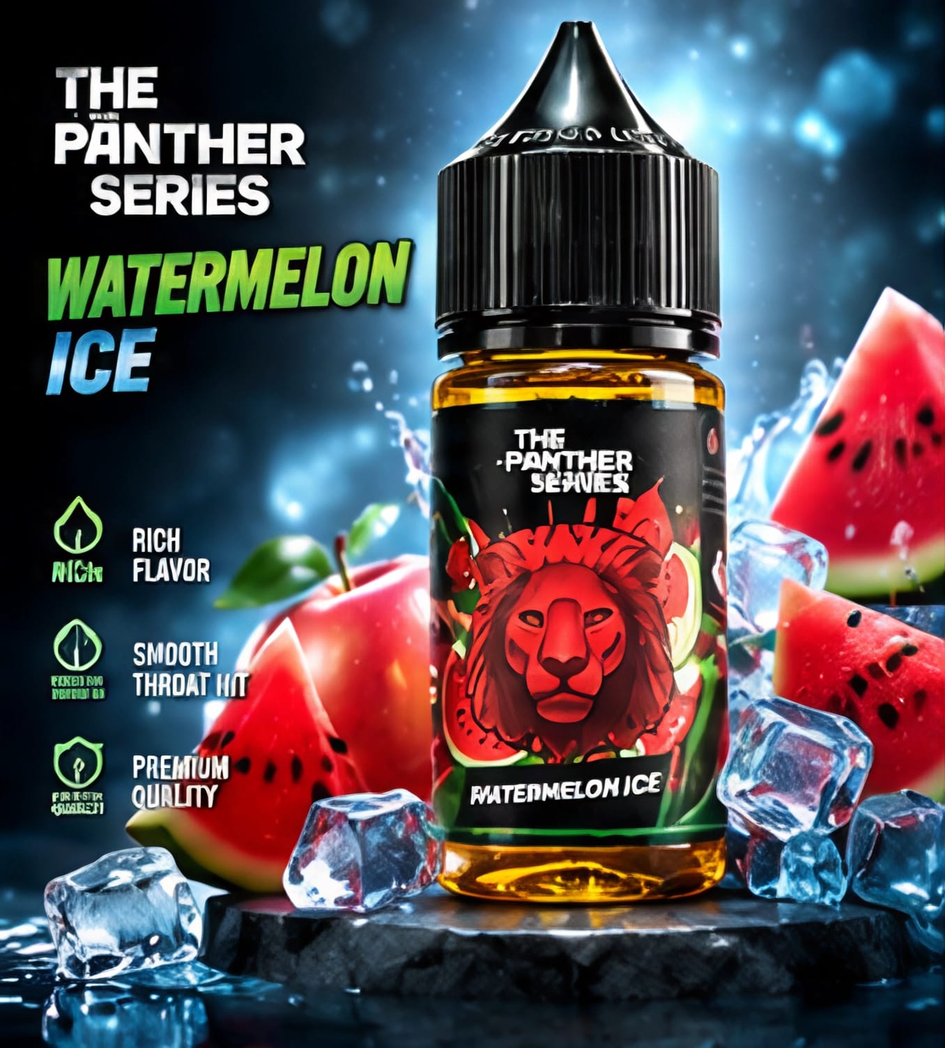 The Panther Series by Dr. Vapes (30mg / 50mg) Saltnic E-Liquid 30ml