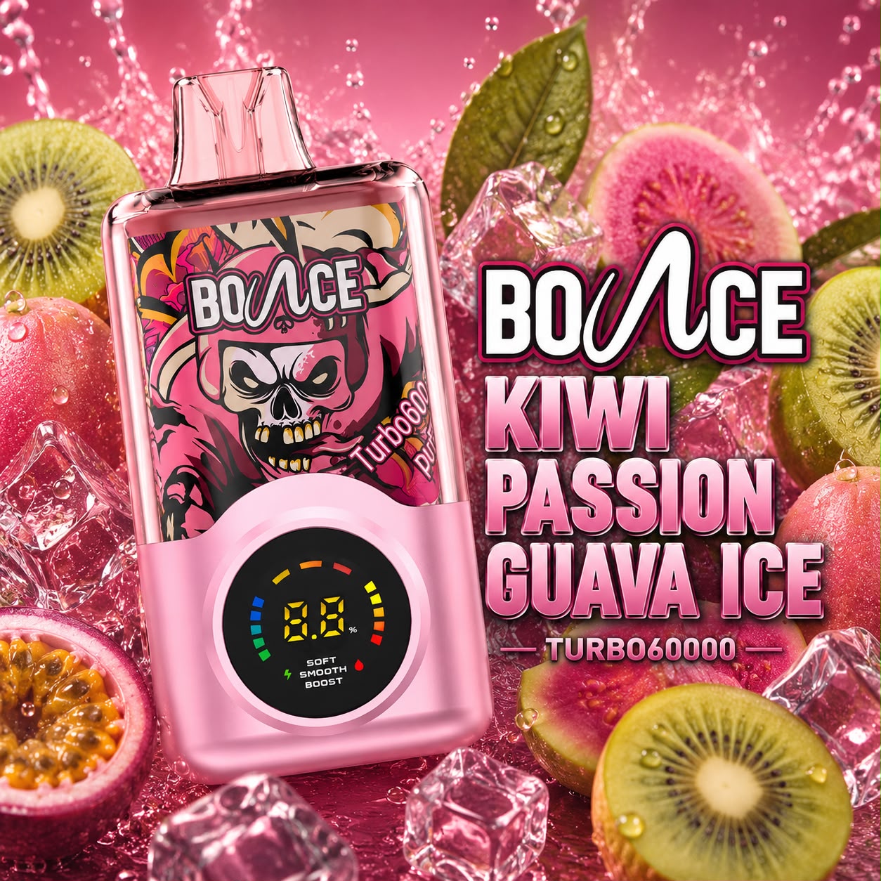 Bounce Turbo 60K Puffs Disposable Vape