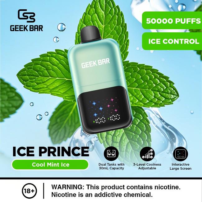 Geek Bar Ice Prince 50000 Puffs Disposable Vape