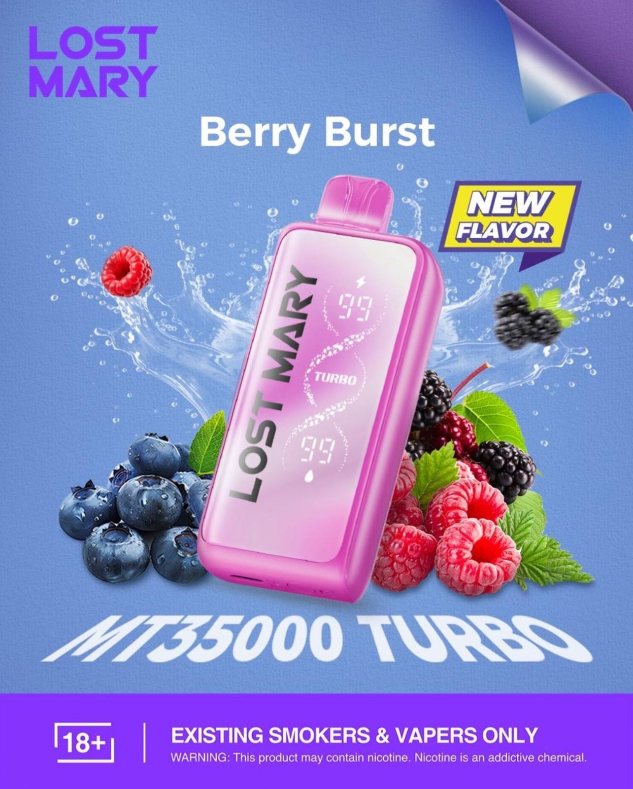 Lost Mary MT35000 Vape With 35,000 Puffs In Dubai.