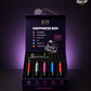 Joy Hookah Happiness Box 200k Puffs Disposable Vape (5 Flavors+DTL Glass Pipe)