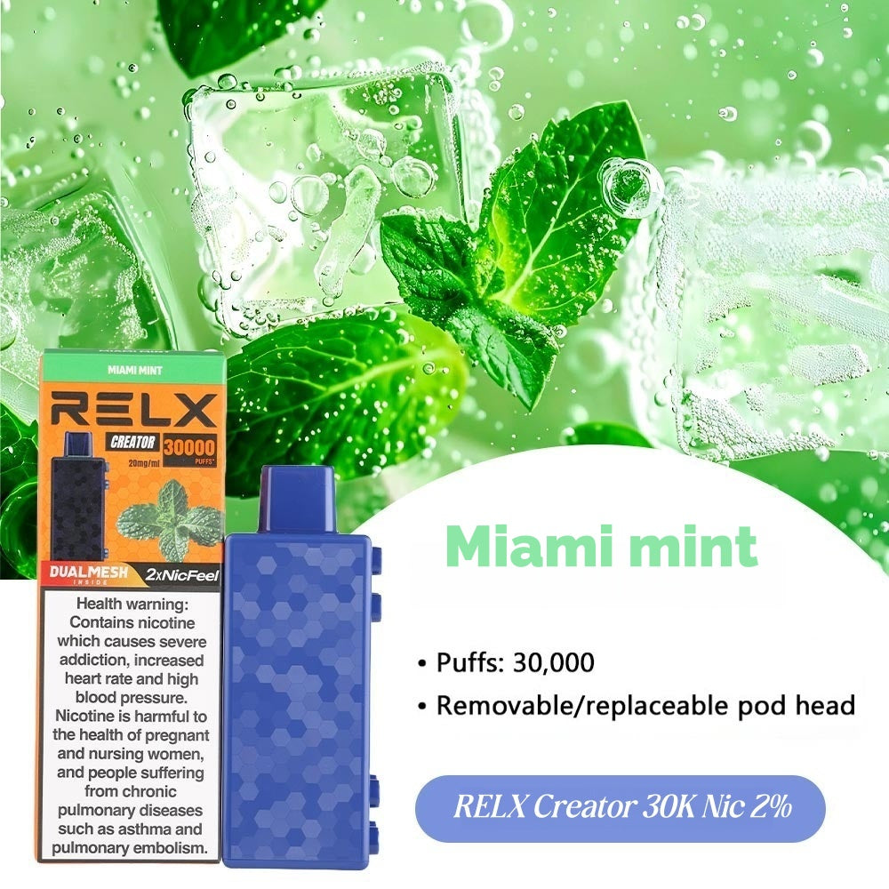 RELX Creator 30000 Puffs Disposable Vape