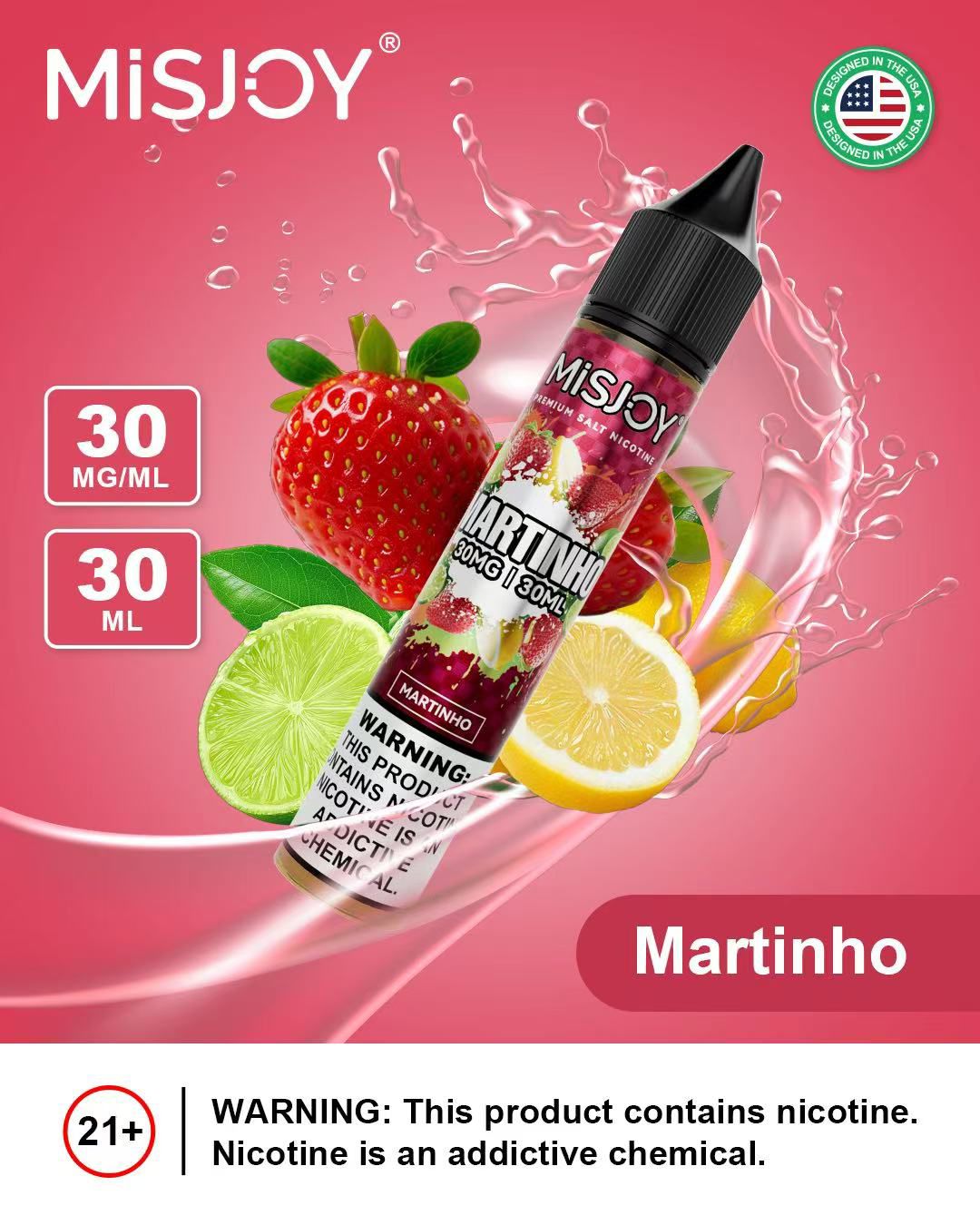 MISJOY Salt Nic 30ml E-Liquid