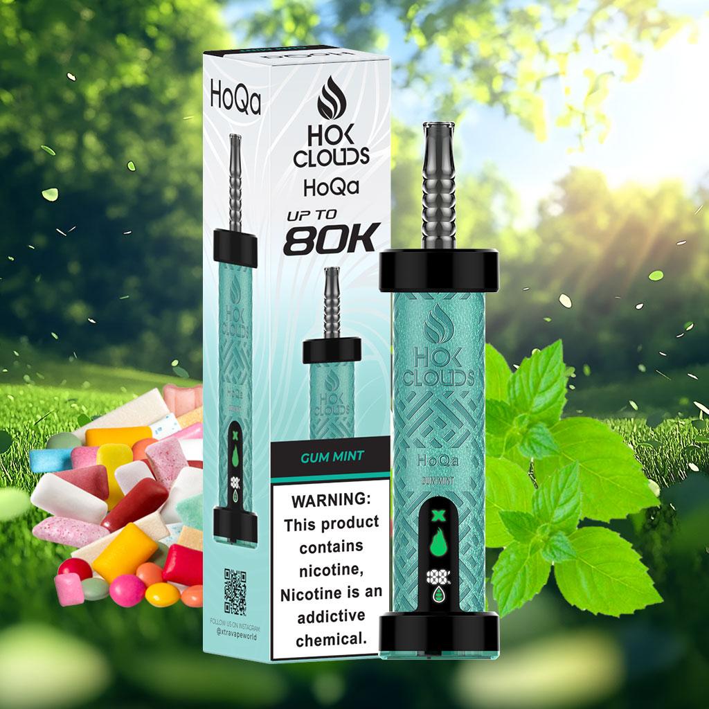 Hoqa 80K Puffs Hok Clouds Hookah Disposable Vape