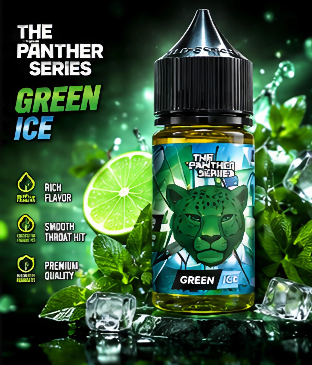 The Panther Series by Dr. Vapes (30mg / 50mg) Saltnic E-Liquid 30ml