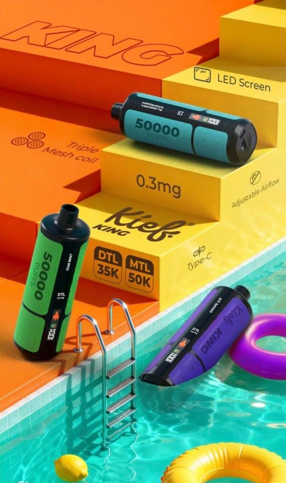 Kief King 50,000 Puffs Disposable Vape