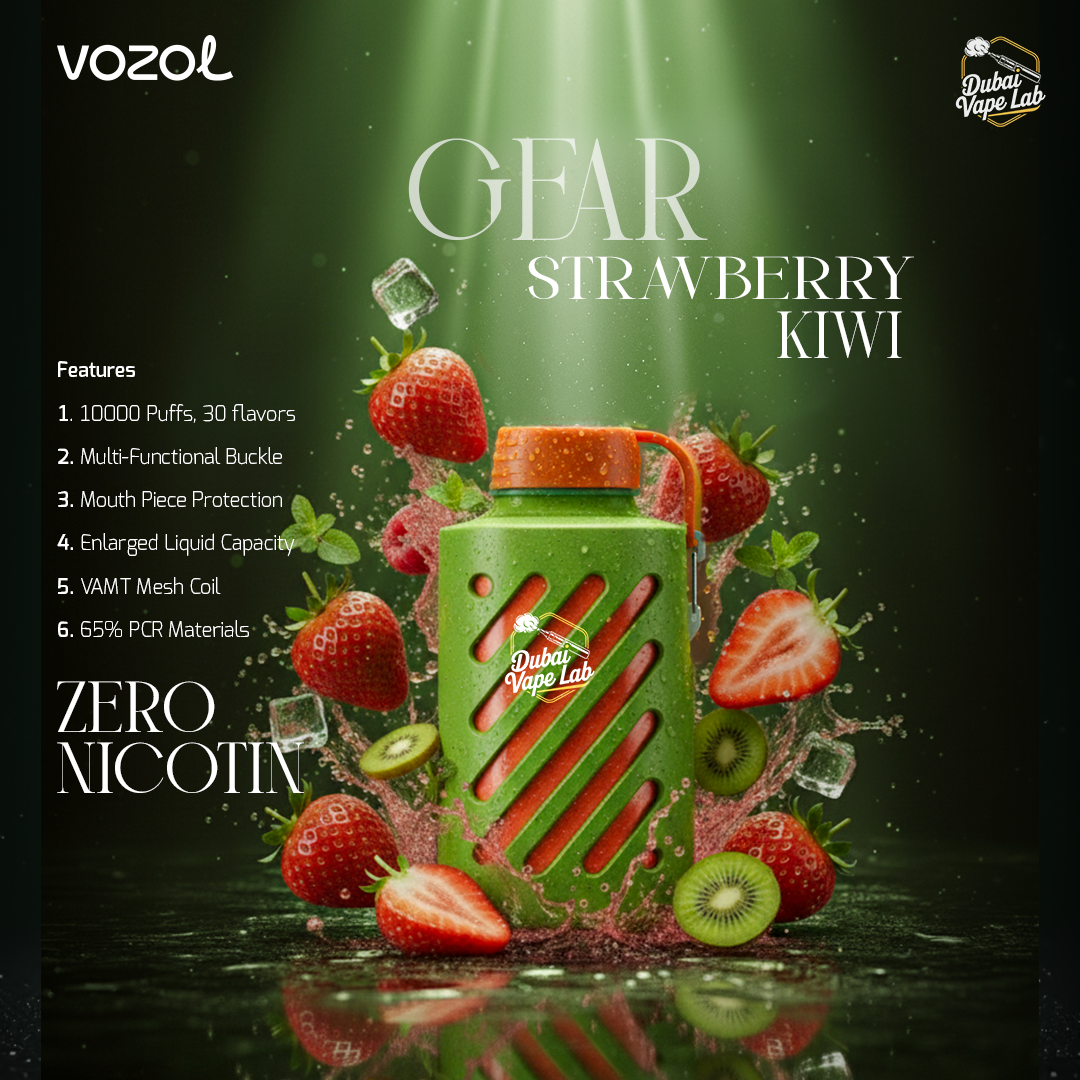 VOZOL Gear 10,000 Puffs Zero Nicotine Disposable Vape in Dubai