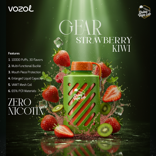 VOZOL Gear 10,000 Puffs Zero Nicotine Disposable Vape in Dubai