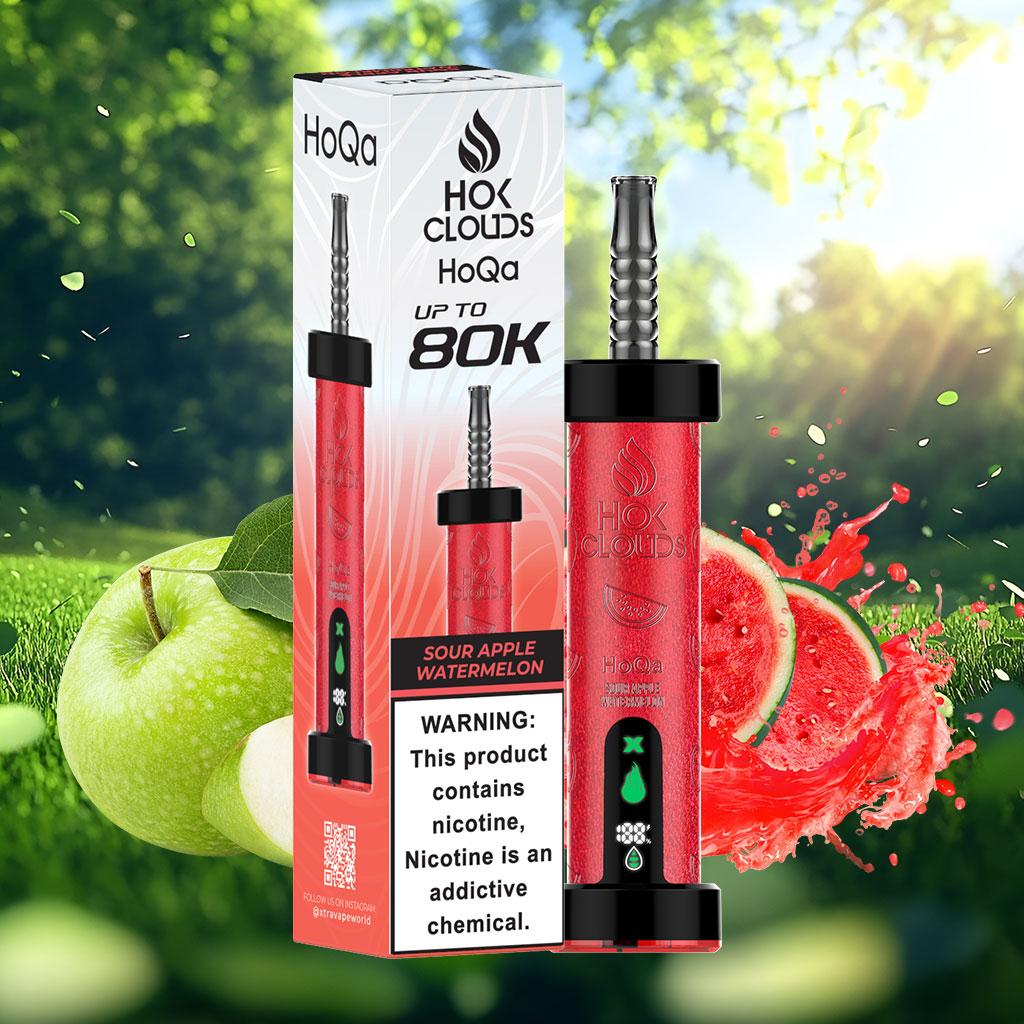 Hoqa 80K Puffs Hok Clouds Hookah Disposable Vape