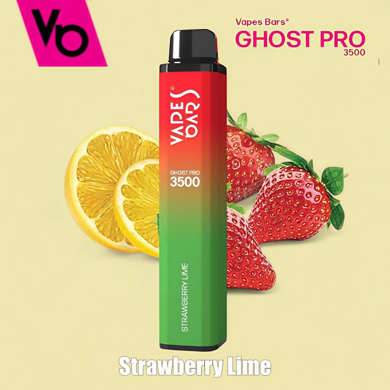 VAPES BAR - GHOST PRO 3500 PUFFS DISPOSABLE VAPE IN UAE